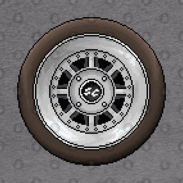 Pixelart Wheels by retsbor10@comcast.net